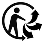 Logo recyclage triman
