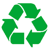 Logo recyclage ruban mobius